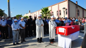 Manavgat'taki yangında yaşamını yitiren orman işçisi Yaşar Cinbaş için Kırkağaç’ta tören