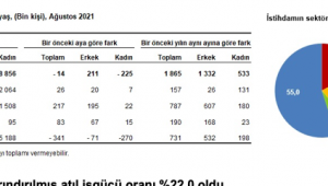 İşsizlik rakamları açıklandı