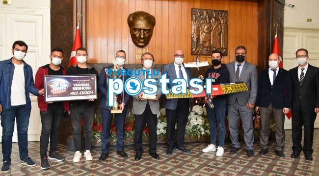 TEKNOFEST 2021’de İki Dalda Birinci Olan KAYGUSUZ Takımı’ndan Ziyaret