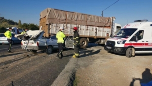 TRAFİK KAZASI 1 ÖLÜ