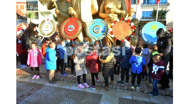 BÜYÜK ÖNDER ATATÜRK TURGUTLU'DA ANILDI