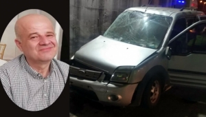 Kamyonet beton duvara çarptı: 1 ölü, 2 yaralı