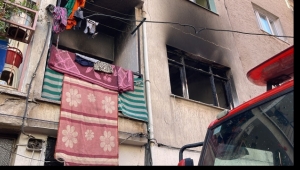 Turgutlu’da ev yangını: 6 kişi hastaneye kaldırıldı