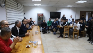 Başkan Akın’dan moral ziyareti