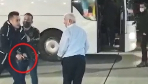 Muavinle tartışıp, havaya ateş açan polis memuru açığa alındı