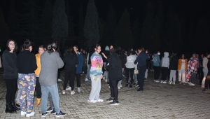 Öğrenci yurdunda kazan dairesinden çıkan duman panik yarattı