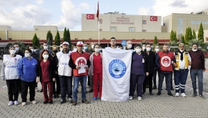 Turgutlu’da sağlık çalışanlarından 1 gün iş bırakma eylemi
