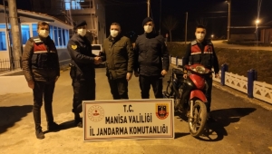 Çalıntı motosiklet sürücü serbest bırakıldı