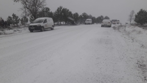 Dağ köylerinin yolları kapandı