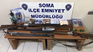 Soma'da uyuşturuculara yönelik operasyon 15 gözaltı