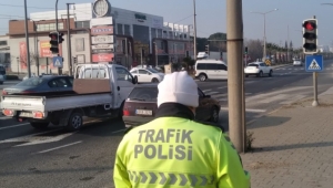 Turgutlu’da ‘drone’ destekli trafik denetimi: 54 sürücüye ceza