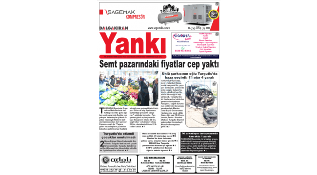 Turgutlu'nun sesi 'Yankı Gazetesi'