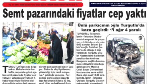 Turgutlu'nun sesi 'Yankı Gazetesi'
