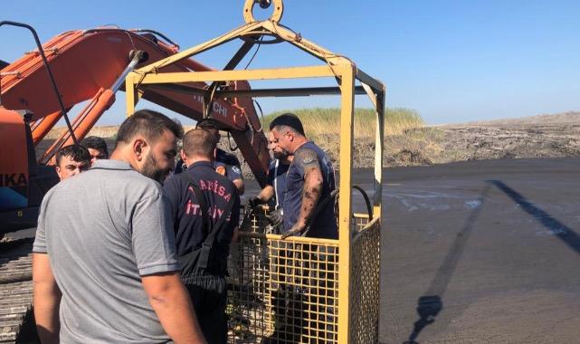 Soma'da havuzda çökme meydana geldi! bir kişiye ulaşılmaya çalışılıyor