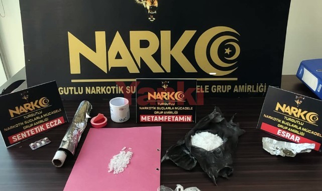 Turgutluda uyuşturucu ve otomobil hırsızlığı operasyonlarında 3 kişi yakalandı