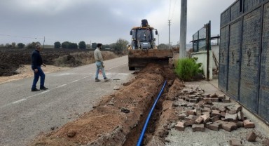 Ahmetli Mahallesinde İçme Suyu Terfi Hattı Çalışmaları Tamamlandı