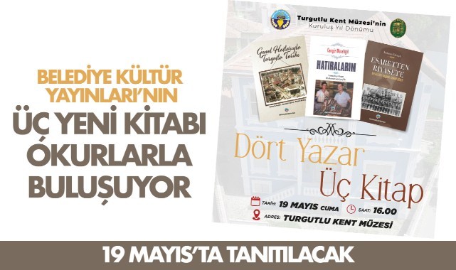 Belediye Kültür Yayınlarının Yeni Kitapları Okurla Buluşuyor