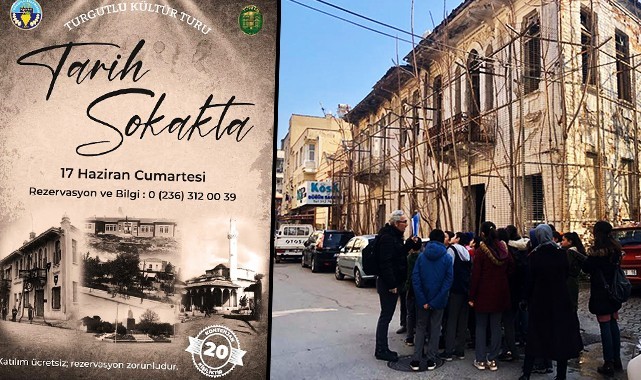Turgutluda Tarih Sokakta projesi hayata geçiyor