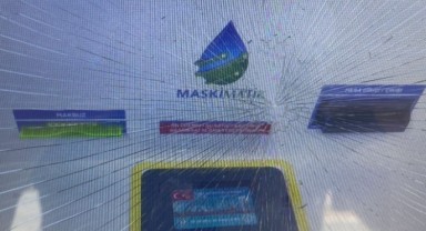 MASKİ Matik Cihazının Ekranını Kırdı
