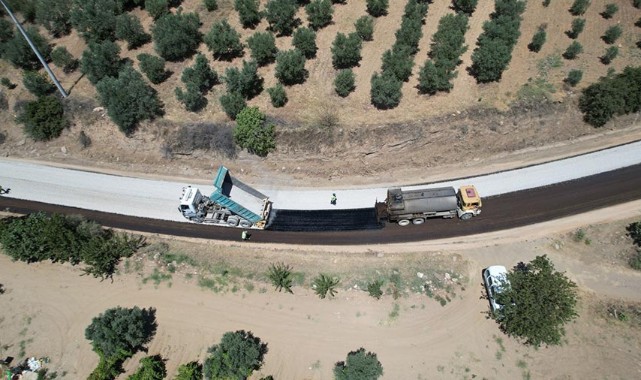 500 Kilometrelik yol asfaltlandı
