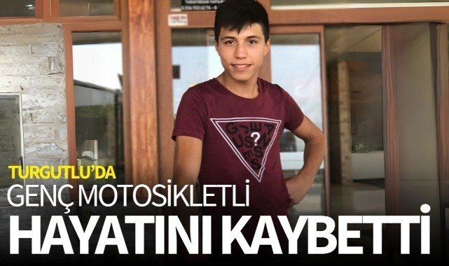 Genç motosikletli hayatını kaybetti