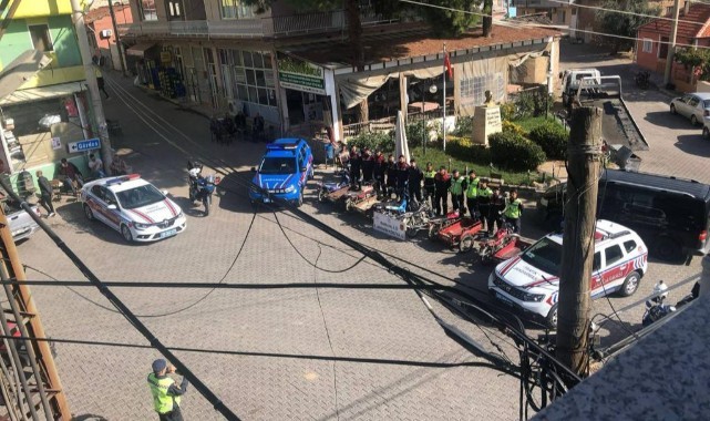 69 motosiklet sürücüsüne ceza, 22 motosiklete trafikten men!