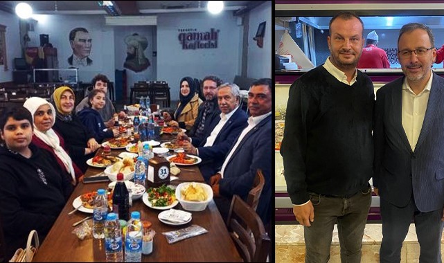 Gamalı Köftecisi, Arınç ve Kasapoğlunu ağırladı