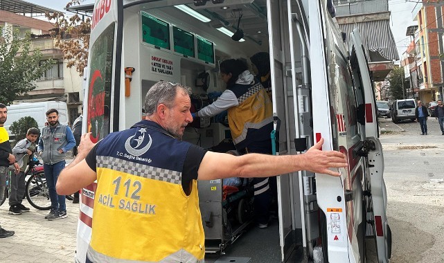 Turgutlu’da otomobil ile elektrikli bisiklet çarpıştı: 1 yaralı