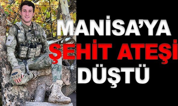 Manisaya şehit ateşi düştü!