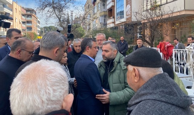 CHP Lideri Özel’den Kayabaş Ailesine taziye ziyareti