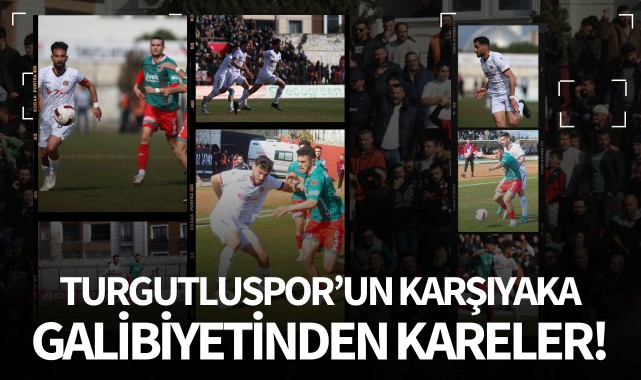 Turgutlusporun Karşıyaka galibiyetinden kareler