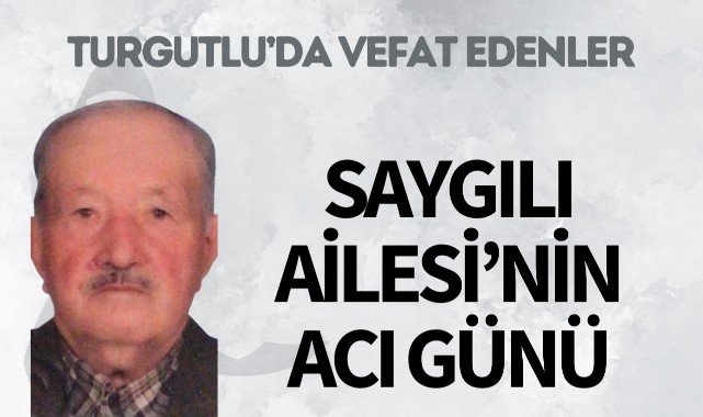 Saygılı Ailesinin Acı Günü