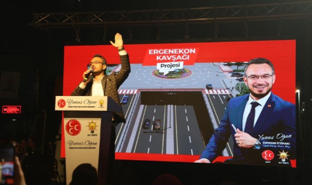 Yunus Oğan Bayramyerinde konuştu: Biz gönüller yapmaya geliyoruz