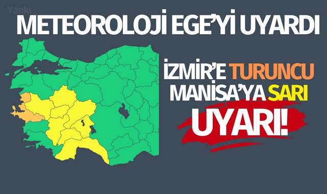 Ege ve Batı Akdenizde Yerel Kuvvetli Yağış Bekleniyor!