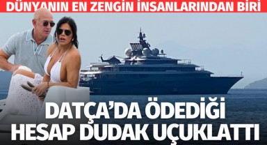 Datçada ödediği hesap dudak uçuklattı