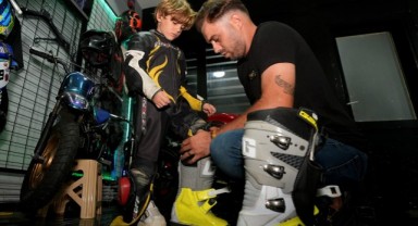 Minik motosikletçi Atlas Pars 