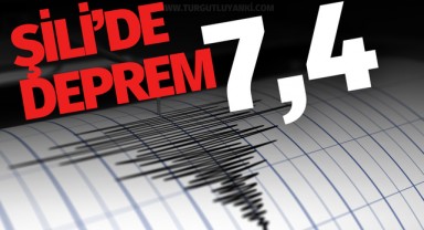 Şilide 7,4 büyüklüğünde deprem