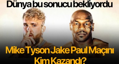 Mike Tyson Jack Paul Maçını Kim Kazandı?