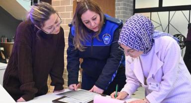 Kadın Zabıtalar Görevde