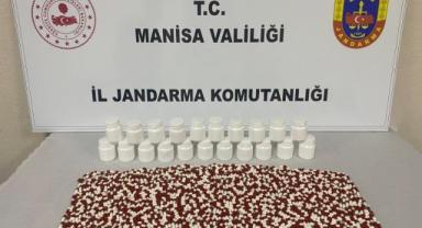 2458 adet sentetik ecza hapı ele geçirildi