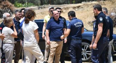 Başkan Dutlulu, Akhisar’daki Yangın Bölgesinde İncelemelerde Bulundu