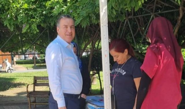 Kaymakam Kapankaya’dan stant ziyareti