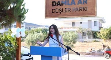 Denizli, “Damla’nın adıyla yaşasın bu park”