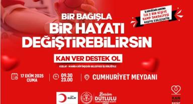 Büyükşehir ve Türk Kızılayı’ndan Anlamlı Etkinlik