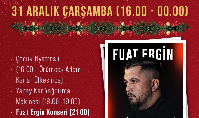 NARLIDERE BELEDİYESİ YENİ YIL FESTİVALİ BAŞLIYOR