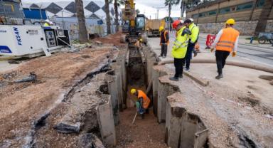 Alsancak Liman Bölgesine 8,4 Kilometre Yağmur Suyu Hattı