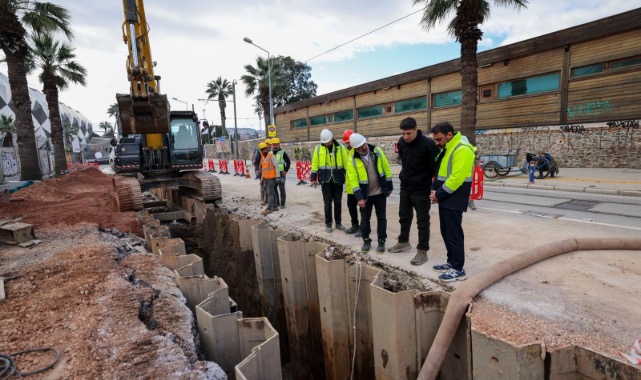 Alsancak Liman Bölgesine 8,4 Kilometre Yağmur Suyu Hattı
