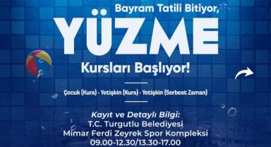 Turgutlu’da Yüzme Kursu İçin Geri Sayım: Kayıtlar Başladı