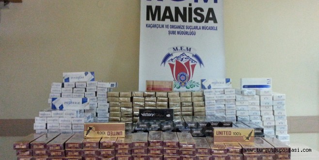 5.000 paket Gümrük Kaçağı Sigara ele geçirildi