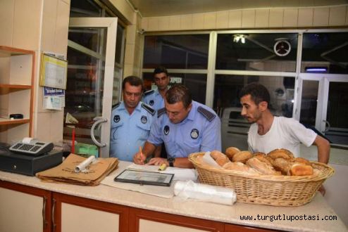 Fırınlarda sahur denetimi